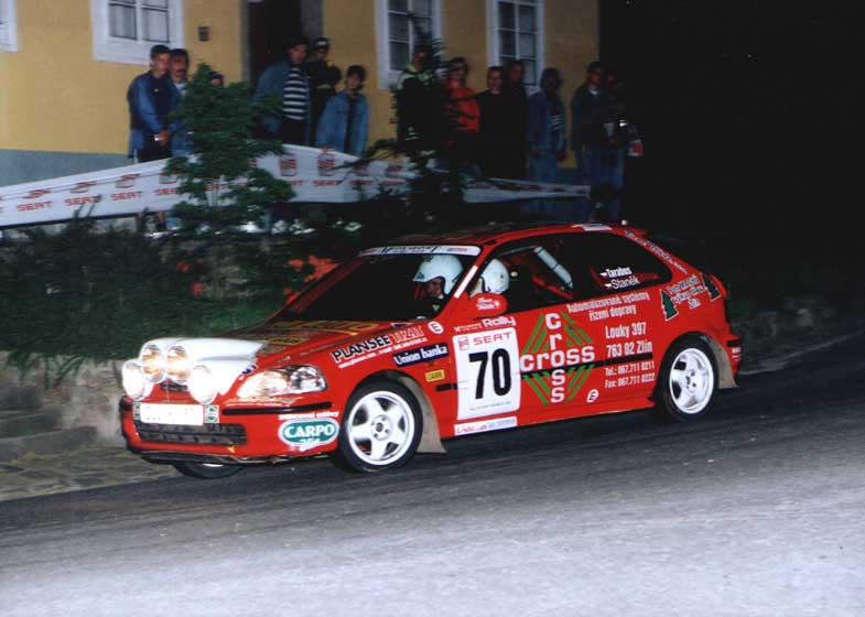 Seat Rallye Český Krumlov 2002, Tarabus-Staněk